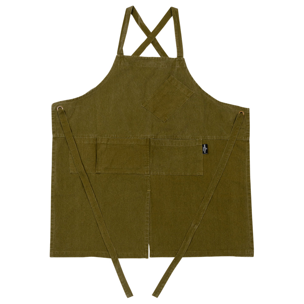 HARVEST メーカーズ ワークエプロン オリーブ MAKER'S WORK APRON