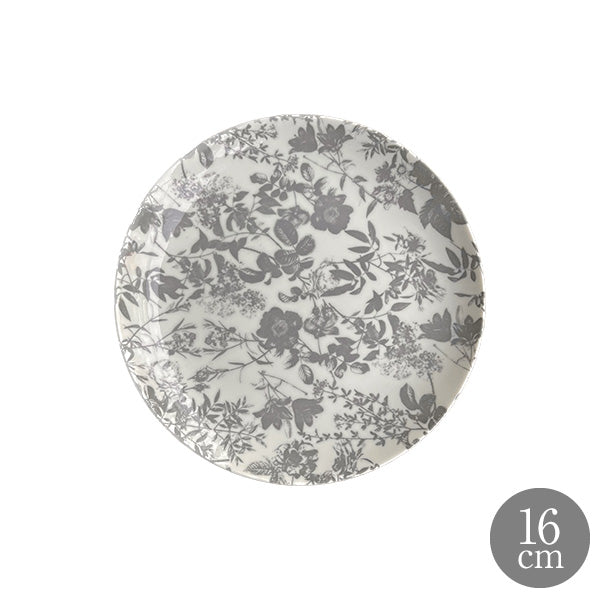 HARVEST Botanical Plate ボタニカルプレート 16cm Silver Leaf シルバーリーフ